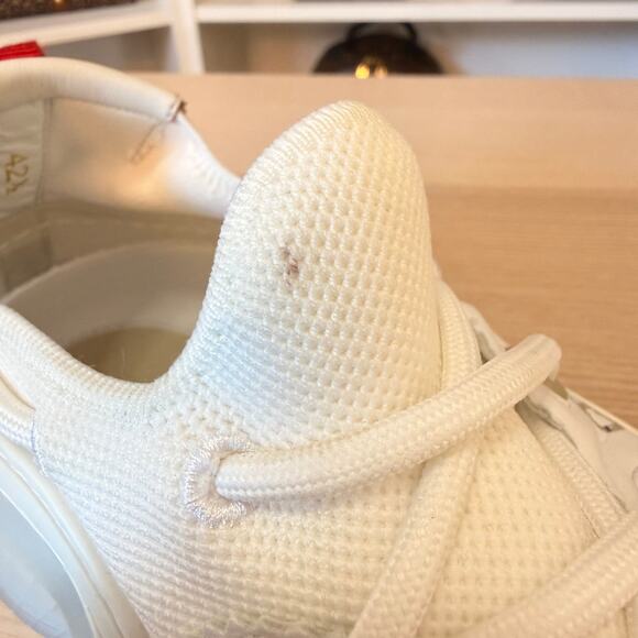 Christian Louboutin Arpoador White Leather Drawstring Low Top Sneakers 42.5 main image 6